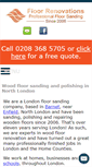 Mobile Screenshot of floor-sanding-and-sealing.co.uk