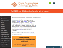 Tablet Screenshot of floor-sanding-and-sealing.co.uk